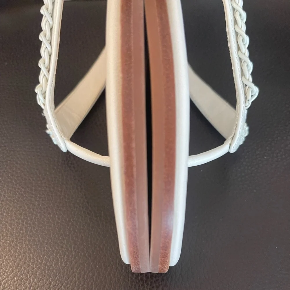 NEW Tory Burch Everly Chain Thong Sandal - Picture 8 of 12